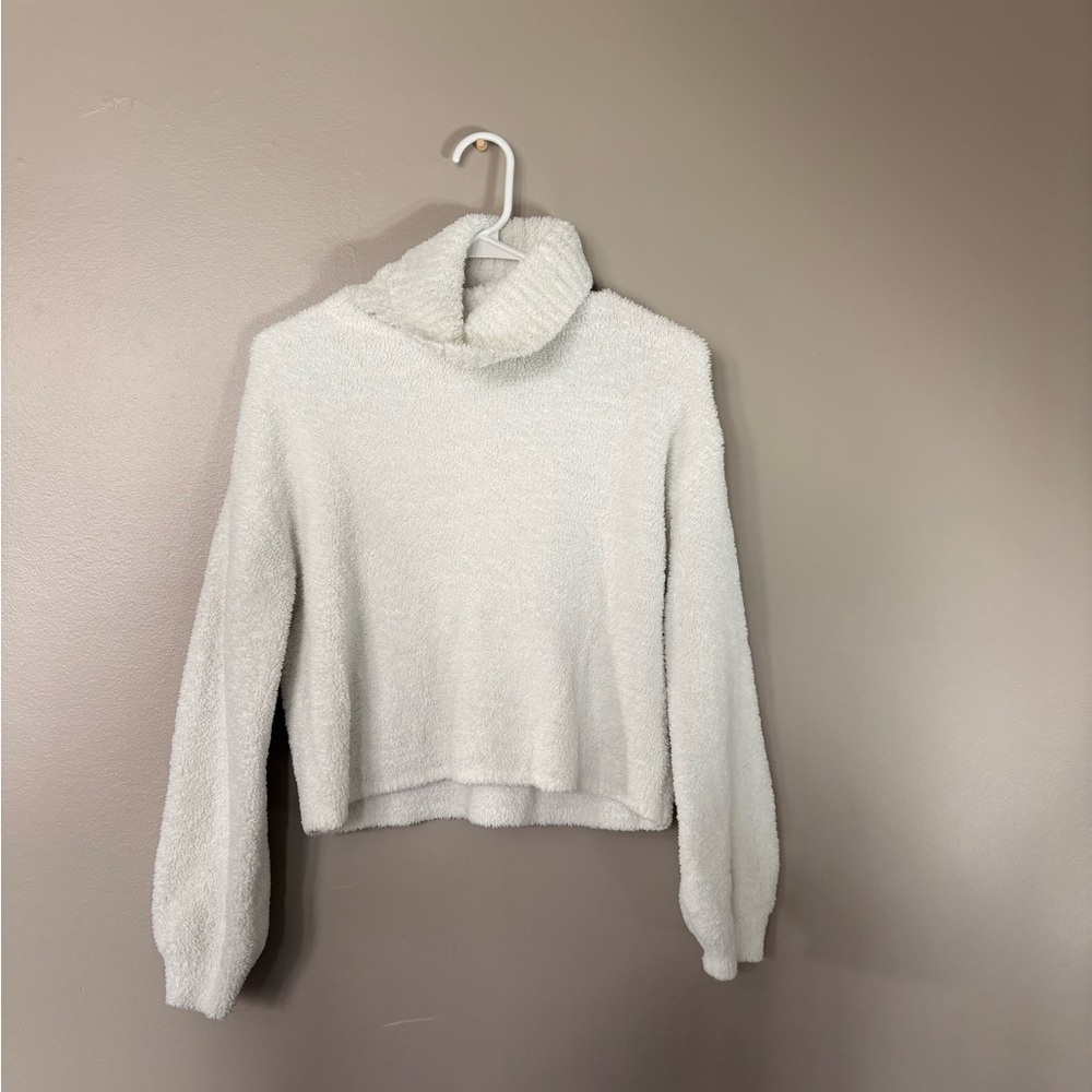 SO Cozy Cream Cowl Neck Sweater